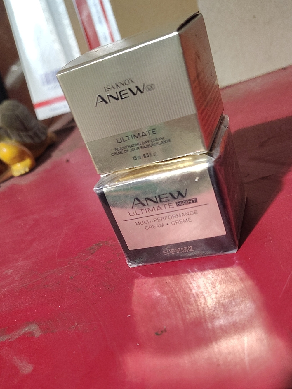 Avon Anew Ultimate Day & Night Cream Duo - Gold and Silver Boxes